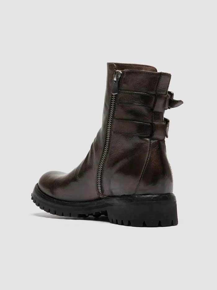 Officine Creative Boots and Booties LORAINE 002 Magnete Brown Leather Ankle Boots 8211 Women Officine Creative Boots and Booties LORAINE 002 Magnete Brown Leather Ankle Boots 8211 Women