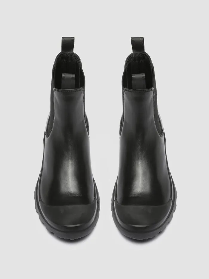 Officine Creative Boots and Booties PALLET 107 Nero Black Leather Chelsea Boots 8211 Women Officine Creative Boots and Booties PALLET 107 Nero Black Leather Chelsea Boots 8211 Women