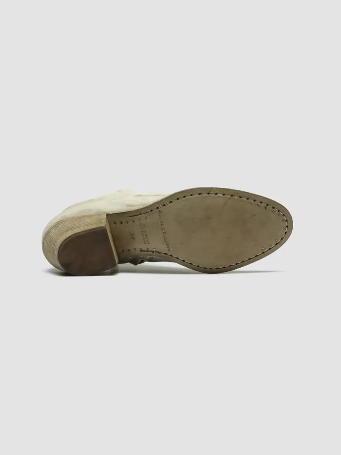 Officine Creative Boots and Booties SHIRLEE 002 Elmwood Green Suede Ankle Boots 8211 Women Officine Creative Boots and Booties SHIRLEE 002 Elmwood Green Suede Ankle Boots 8211 Women