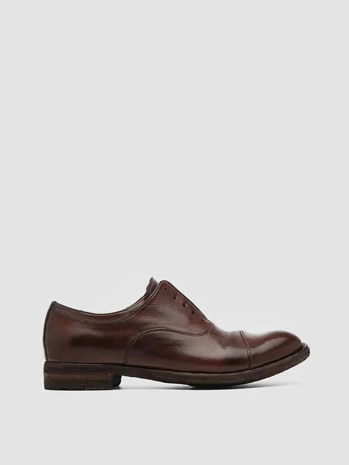 Officine Creative Derbies and Oxfords LEXIKON 017 Cigar Brown Leather Oxford Shoes 8211 Women Officine Creative Derbies and Oxfords LEXIKON 017 Cigar Brown Leather Oxford Shoes 8211 Women
