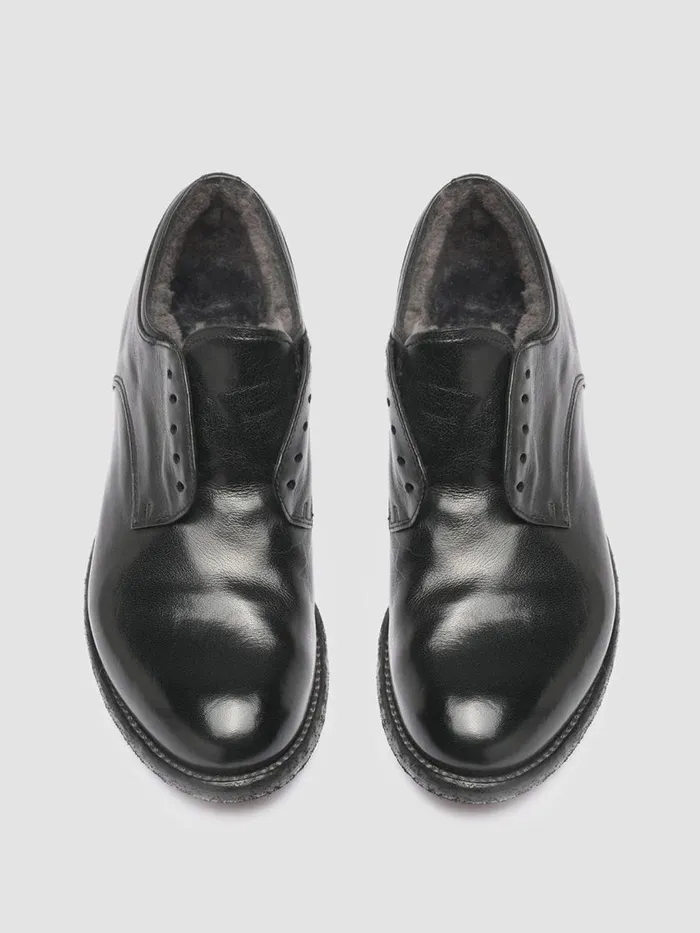 Officine Creative Derbies and Oxfords LEXIKON 102 Black Leather Derby Shoes 8211 Women Officine Creative Derbies and Oxfords LEXIKON 102 Black Leather Derby Shoes 8211 Women