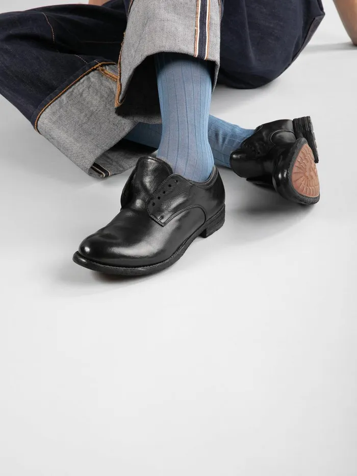Officine Creative Derbies and Oxfords LEXIKON 102 Black Leather Derby Shoes 8211 Women Officine Creative Derbies and Oxfords LEXIKON 102 Black Leather Derby Shoes 8211 Women
