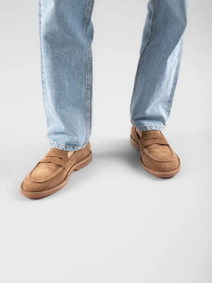 Officine Creative Loafers KENT 008 QuarzoTaupe Suede Loafers 8211 Men