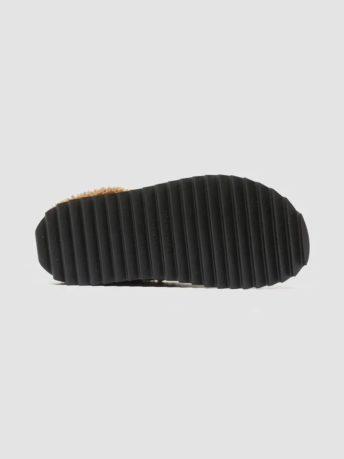 Officine Creative Mules PELAGIE D039HIVER 007 Birra Brown Suede Mule Sandals 8211 Women Officine Creative Mules PELAGIE D039HIVER 007 Birra Brown Suede Mule Sandals 8211 Women