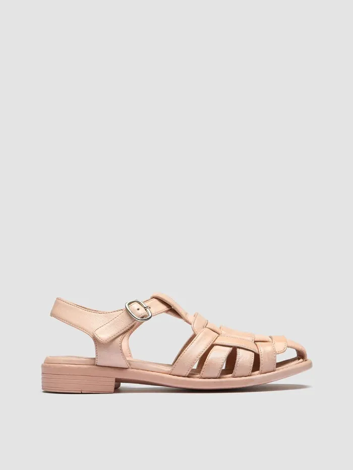 Officine Creative Sandals CALIXTE 045 Rose Cloud Rose Leather Sandals 8211 Women Officine Creative Sandals CALIXTE 045 Rose Cloud Rose Leather Sandals 8211 Women