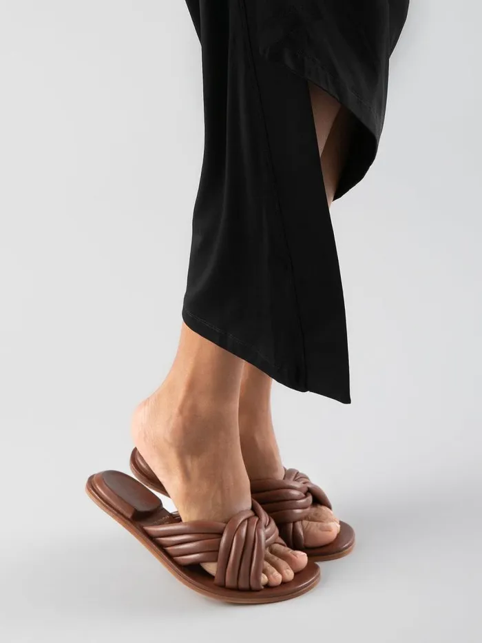 Officine Creative Sandals CYBILLE 004 Conifera Green Leather Slides 8211 Women Officine Creative Sandals CYBILLE 004 Conifera Green Leather Slides 8211 Women