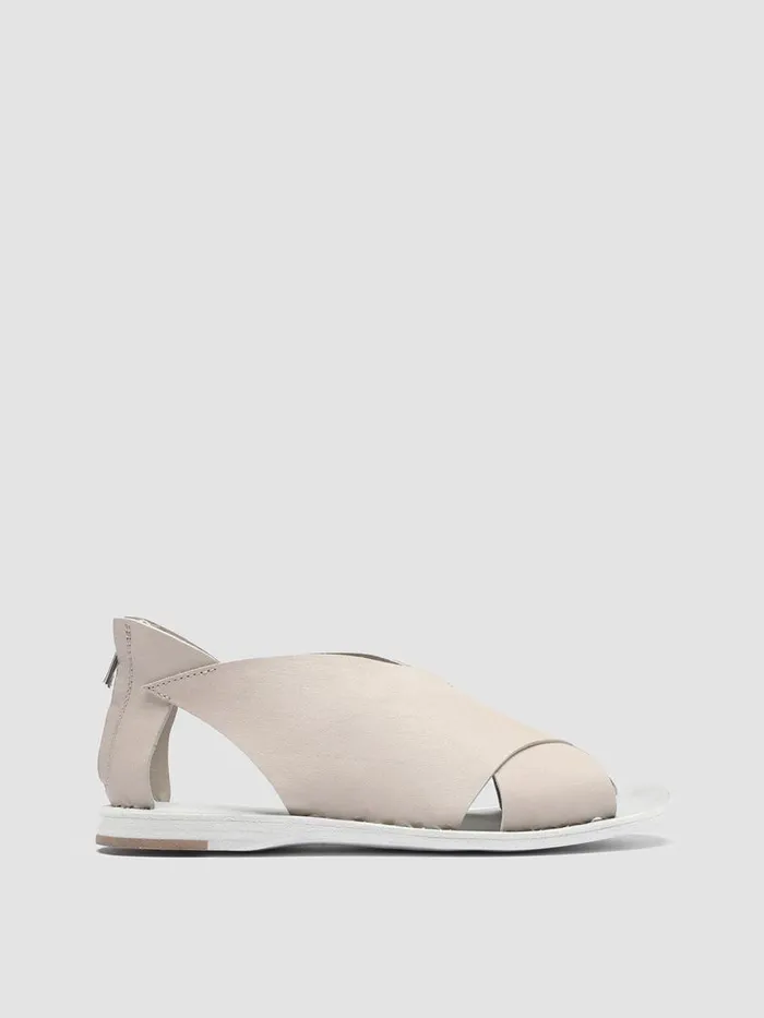 Officine Creative Sandals ITACA 026 Gesso White Leather Sandals 8211 Women