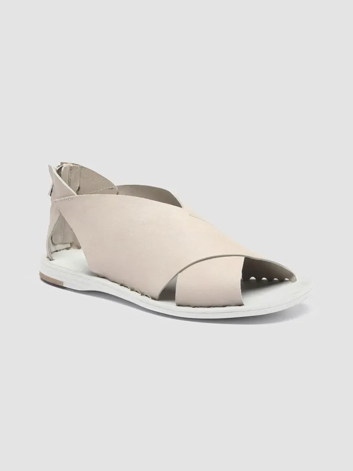 Officine Creative Sandals ITACA 026 Gesso White Leather Sandals 8211 Women