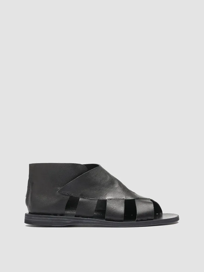 Officine Creative Sandals ITACA 032 Nero Black Leather Sandals 8211 Women