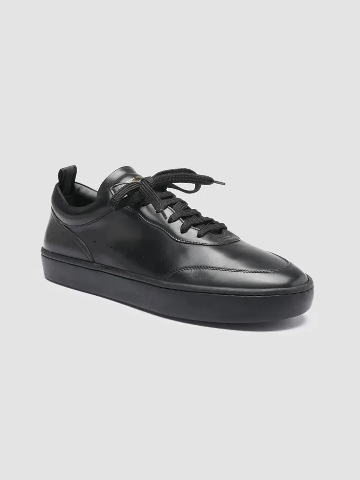 Officine Creative Sneakers KYLE LUX 001 Nero Black Leather Sneakers 8211 Men Officine Creative Sneakers KYLE LUX 001 Nero Black Leather Sneakers 8211 Men