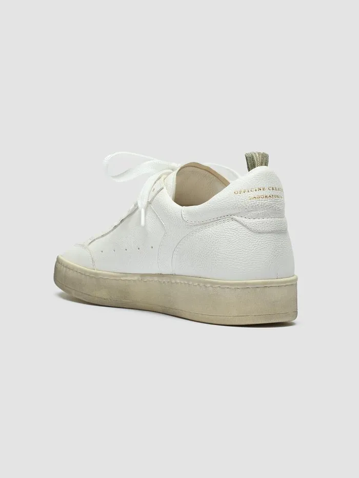 Officine Creative Sneakers MAGIC 101 Optical White White Leather Low Top Shoes 8211 Women Officine Creative Sneakers MAGIC 101 Optical White White Leather Low Top Shoes 8211 Women
