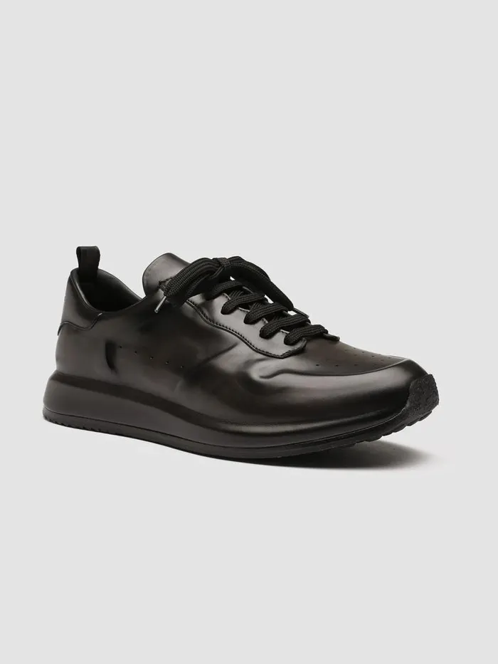Officine Creative Sneakers RACE LUX 003 Piombo Grey Airbrushed Leather Sneakers 8211 Men Officine Creative Sneakers RACE LUX 003 Piombo Grey Airbrushed Leather Sneakers 8211 Men