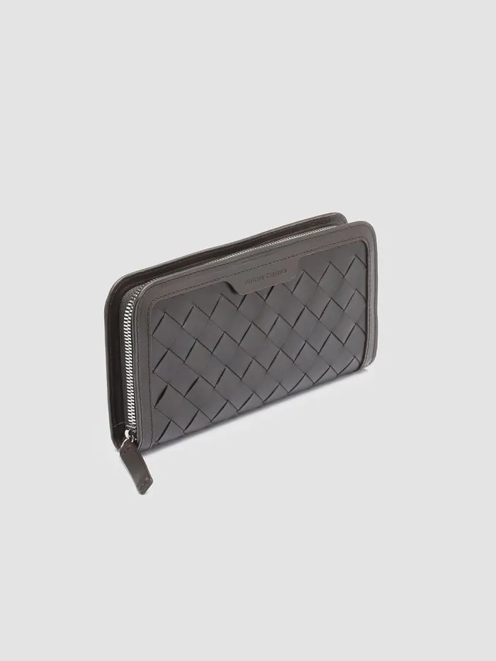 Officine Creative Wallets BERGE 101 Coffee Brown Leather Wallet 8211 Men