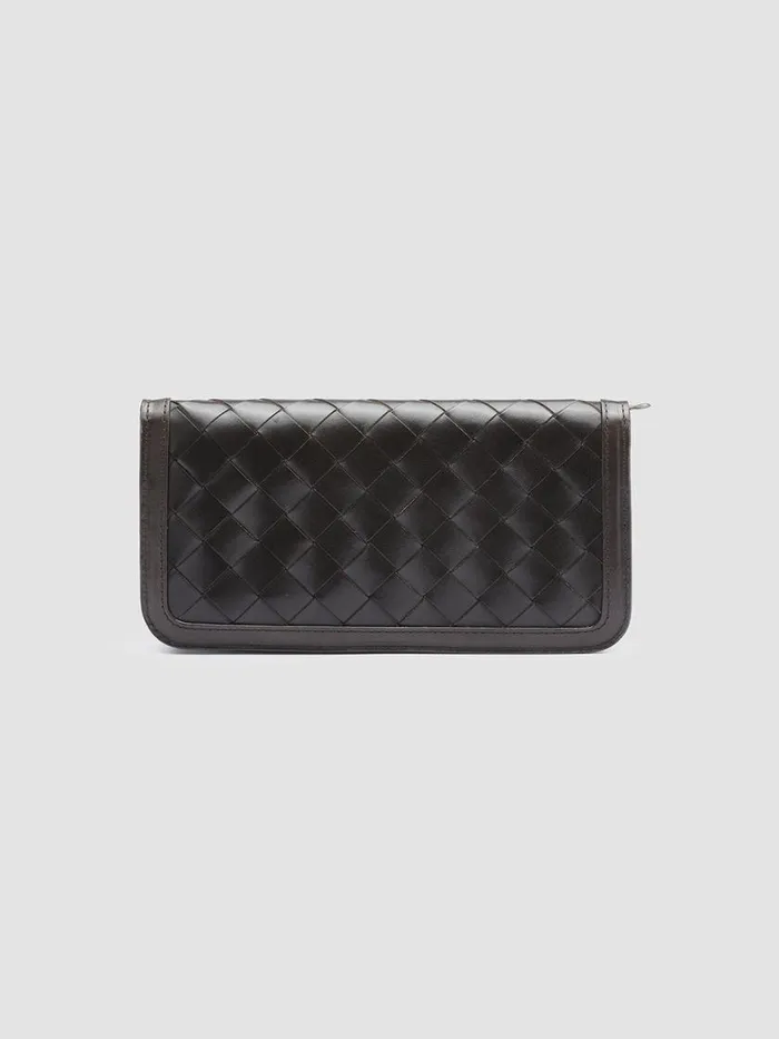 Officine Creative Wallets BERGE 101 Coffee Brown Leather Wallet 8211 Men