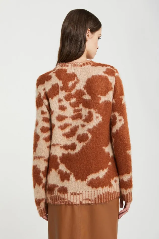 Ottod039Ame Animalier Sweater Women Knitwear and TShirts