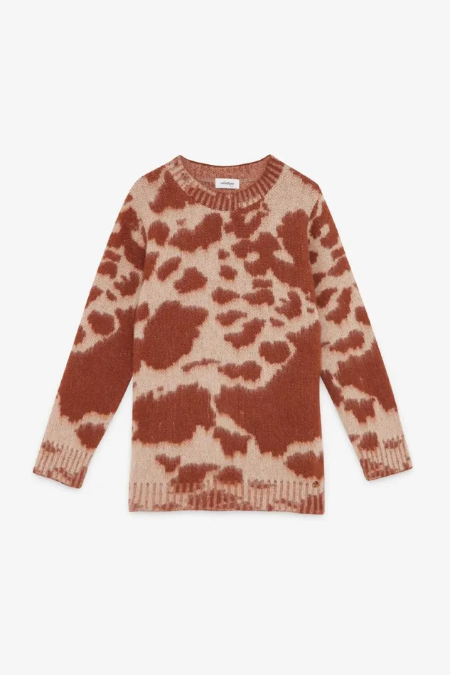 Ottod039Ame Animalier Sweater Women Knitwear and TShirts