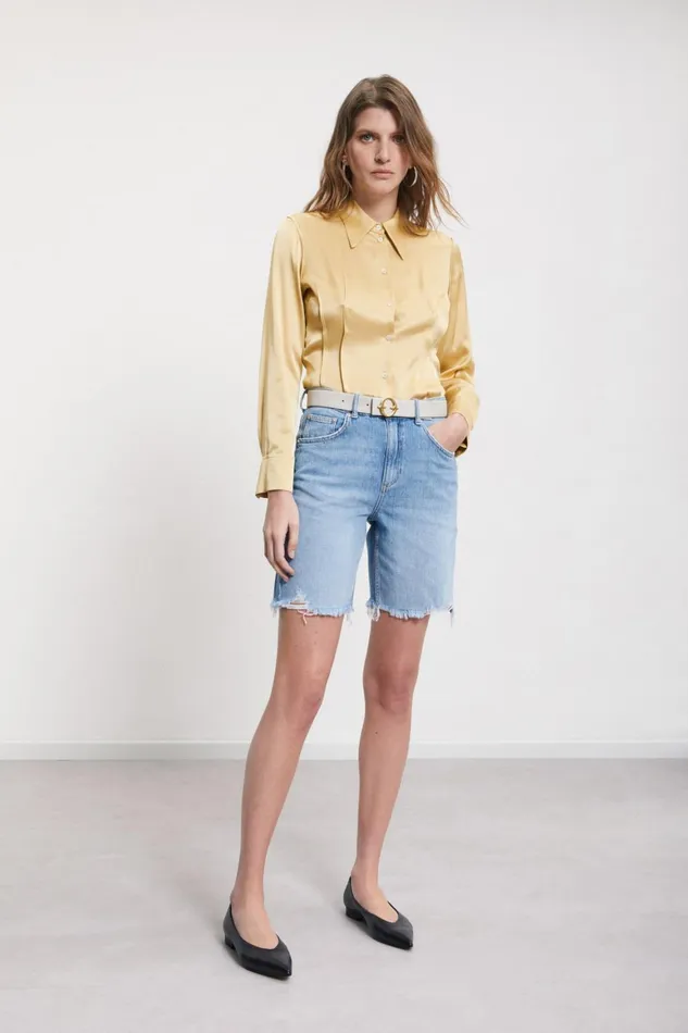 Ottod039Ame Denim Bermuda Shorts Women Denim