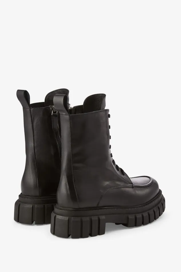 Ottod039Ame Leather Ankle Boots With Strings Women Shoes