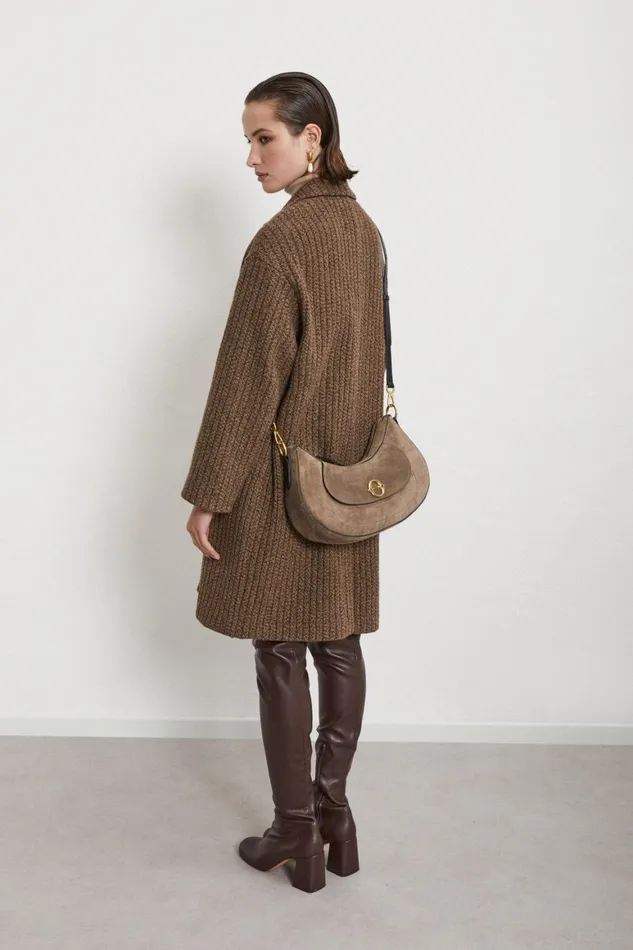 Ottod039Ame Leather Belly Maxi Bag Women Bags