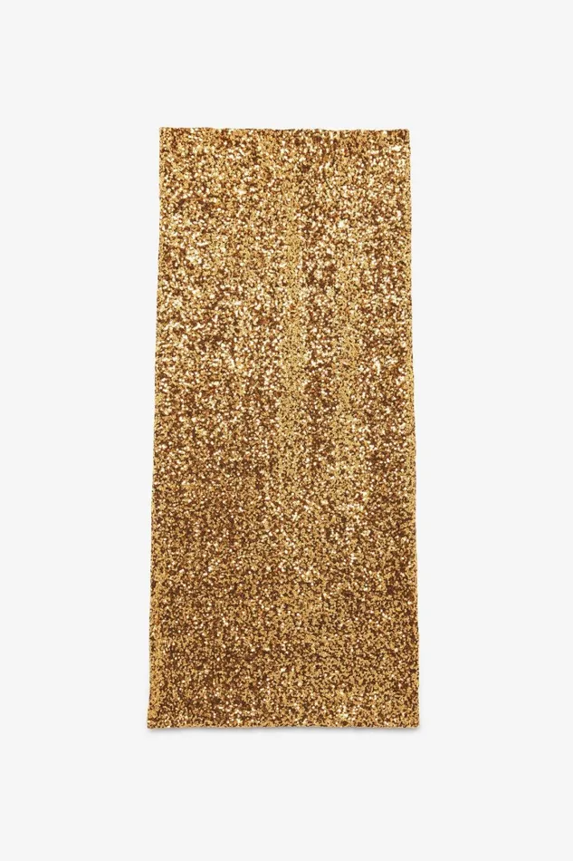 Ottod039Ame Longuette Skirt With Sequins Women Skirts