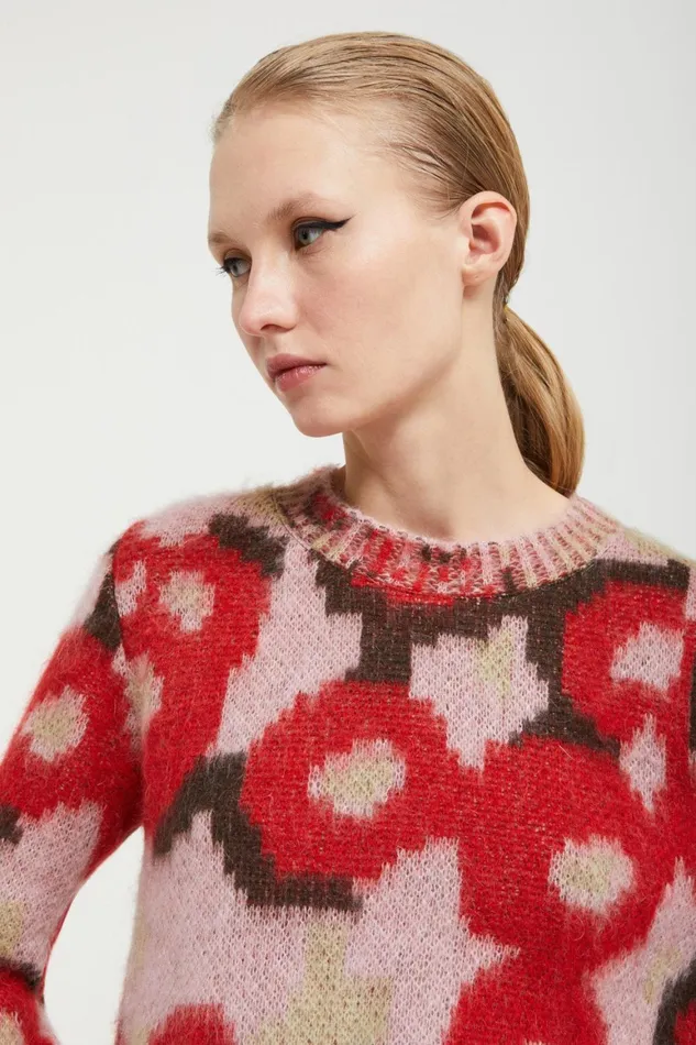 Ottod039Ame Patterned Sweater Women Knitwear and TShirts