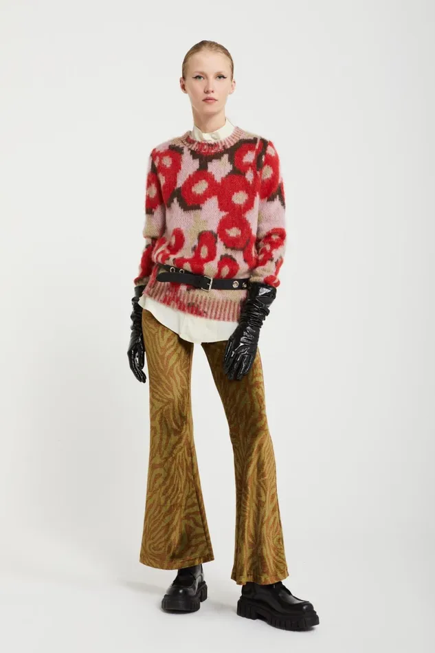 Ottod039Ame Patterned Sweater Women Knitwear and TShirts