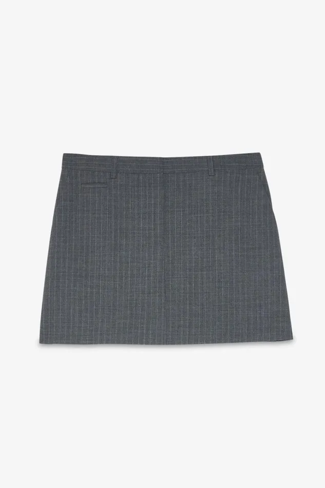 Ottod039Ame Pinstripe Short Skirt Women Skirts