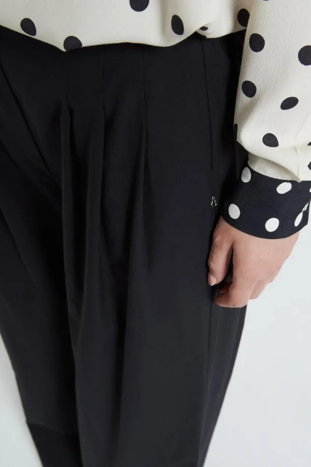 Ottod039Ame Poplin Cotton Palazzo Trousers Women Trousers