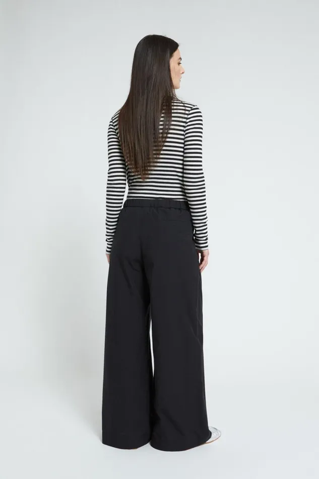 Ottod039Ame Poplin Cotton Palazzo Trousers Women Trousers