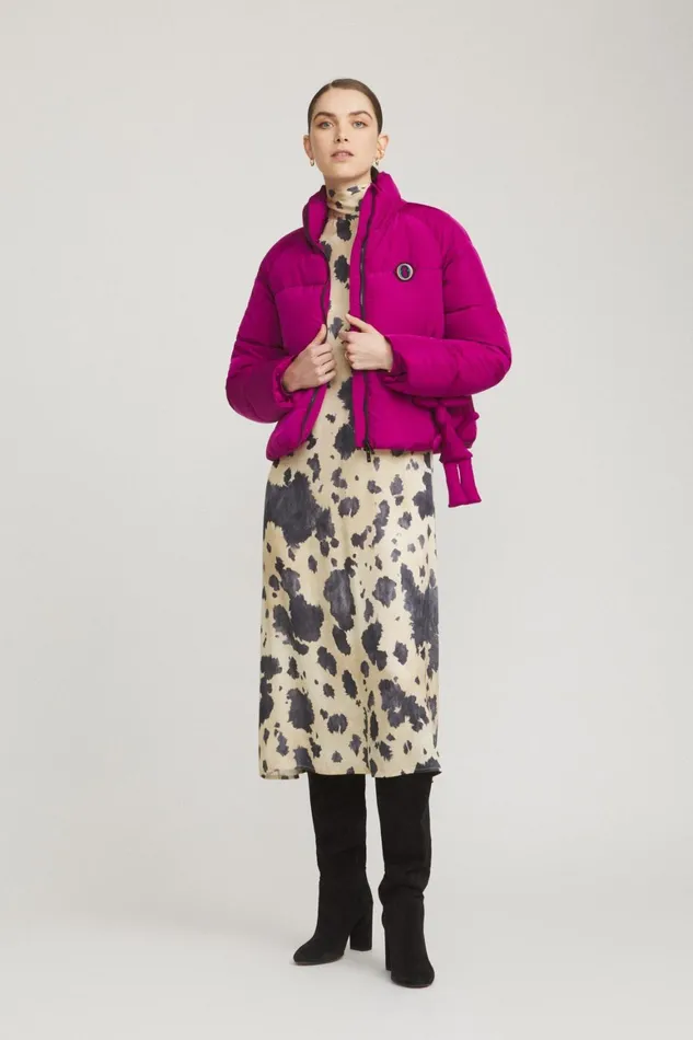 Ottod039Ame Puffer Jacket With Stitching Women Down Jackets