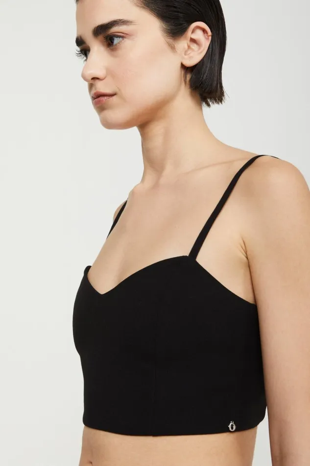 Ottod039Ame Top With Sweetheart Neckline Women Top