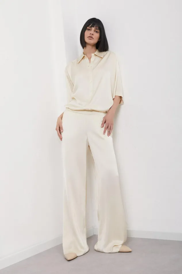 Ottod039Ame Viscose Palazzo Trousers Women Trousers