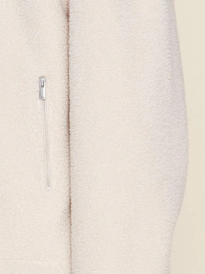 Outerwear Men Holzweiler Arcadia Fleece Jacket Ecru