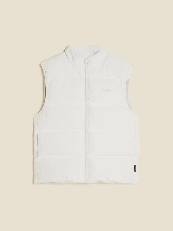 Outerwear Men Holzweiler Daff Down Vest Lt Grey
