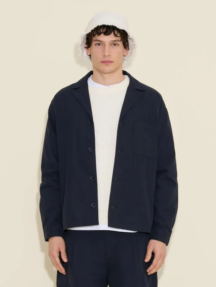 Outerwear Men Holzweiler Meadow Jacket Dk Blue