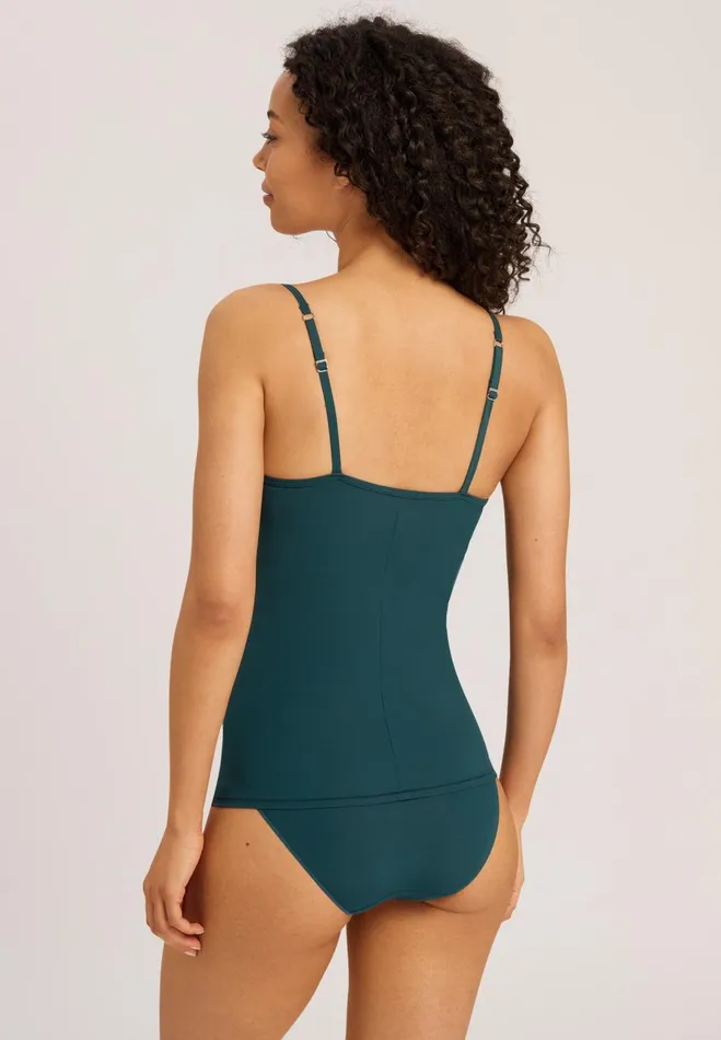 Padded Bra Camisole Dark Spruce Women HANRO D Cup Bras