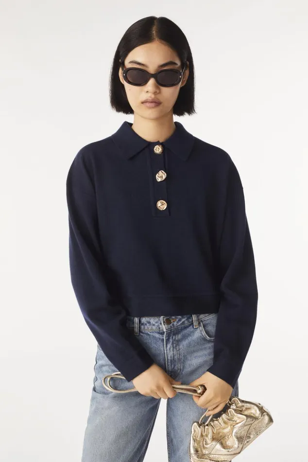 PalkiaLongSleeve Sweater Clothing Baandsh Sweaters and Cardigans