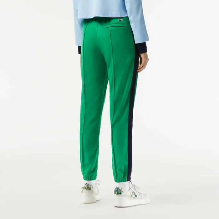 Pants and Leggings Women Lacoste Women039s Mini Piqu Sweatpants Green Ldm