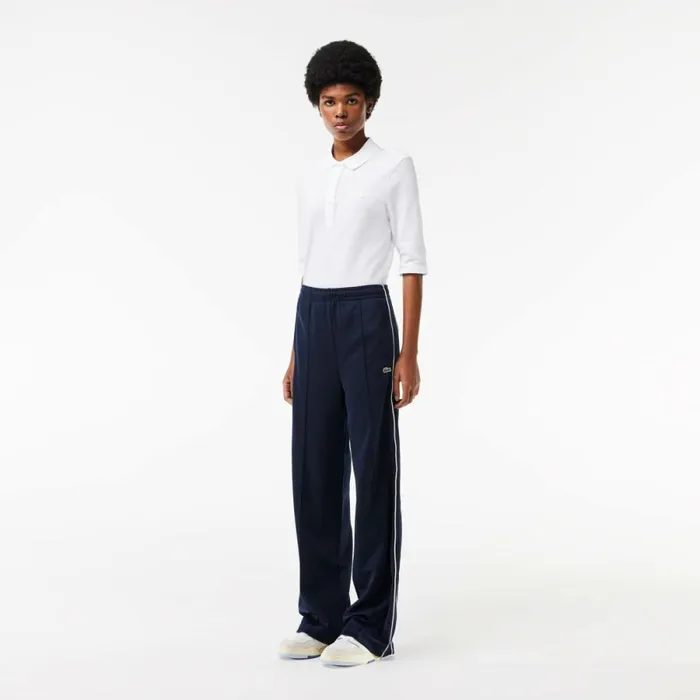 Pants and Leggings Women Lacoste Women039s Paris Interlock Sweatpants Navy Blue White Hhw Pants and Leggings Women Lacoste Women039s Paris Interlock Sweatpants Navy Blue White Hhw