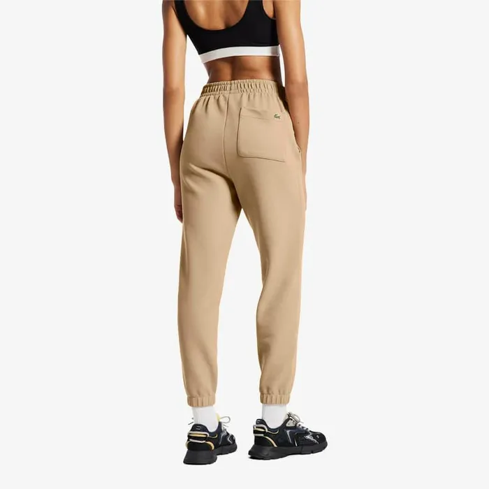Pants and Leggings Women Lacoste Womens Blended Cotton Sweatpants Beige S1i