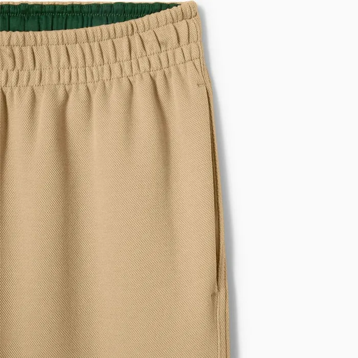 Pants and Leggings Women Lacoste Womens Blended Cotton Sweatpants Beige S1i