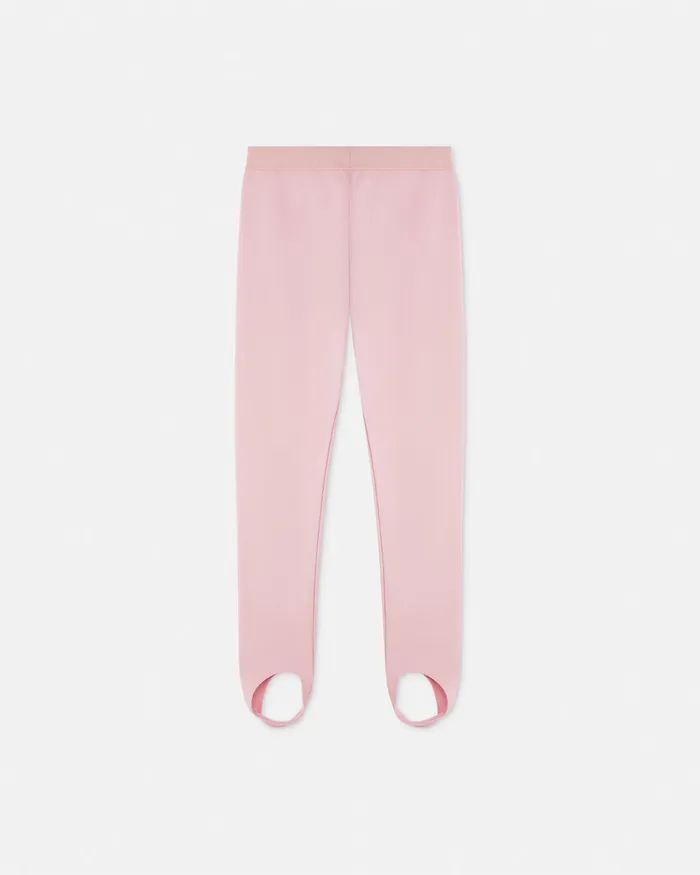 Pants and Skirts Kids Versace 90s Vintage Logo Stirrup Leggings Light Pink