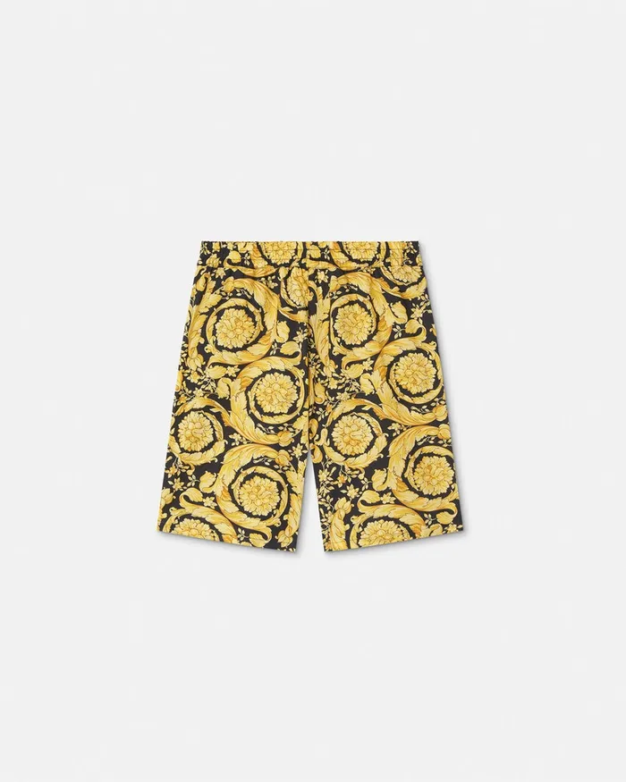 Pants Kids Versace Barocco Shorts Blackprint