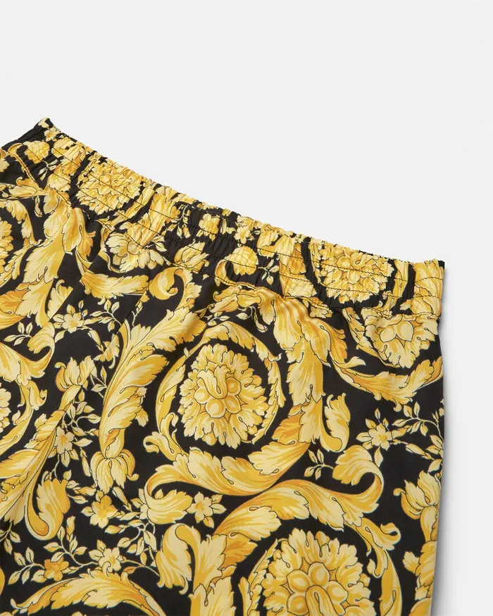 Pants Kids Versace Barocco Shorts Blackprint