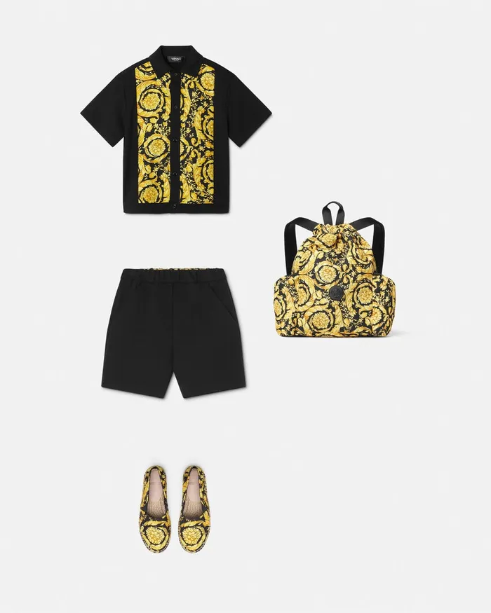 Pants Kids Versace Shorts Black