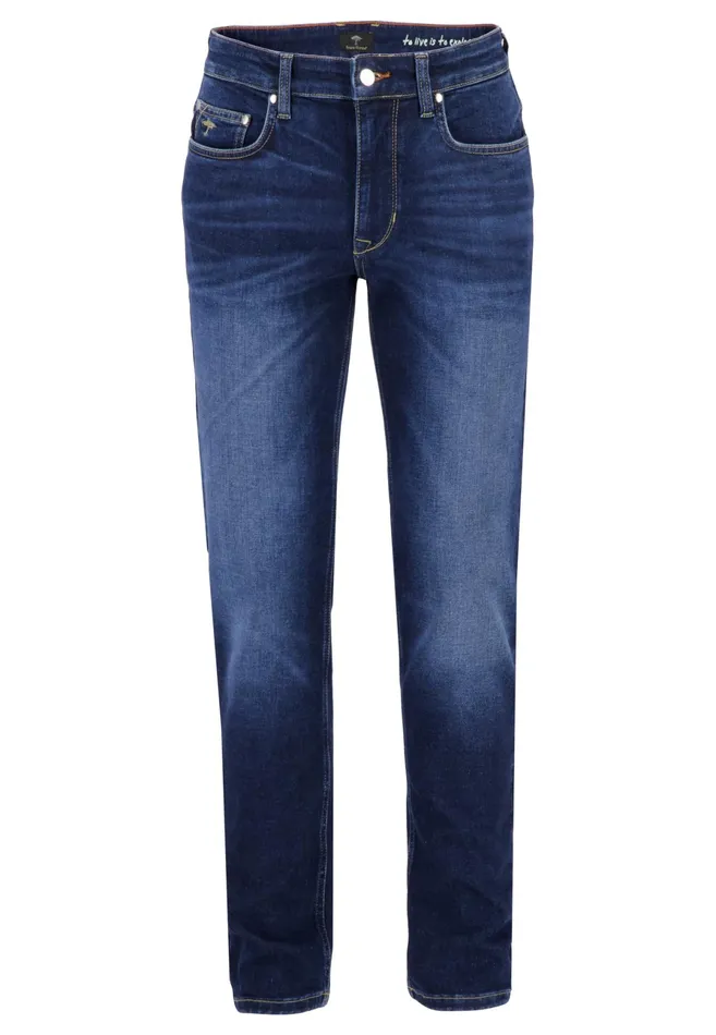 Pants Men FYNCHHATTON Tapered Fit Jeans Black Usedmid Blueblue Bluelight Blue