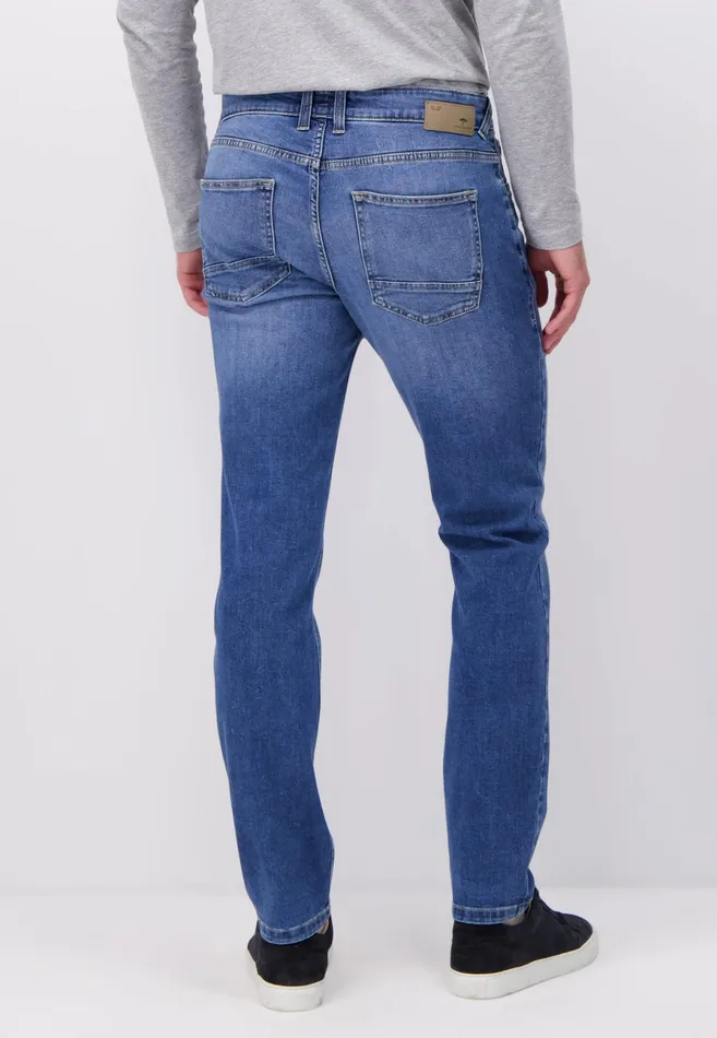 Pants Men FYNCHHATTON Tapered Fit Jeans Black Usedmid Blueblue Bluelight Blue