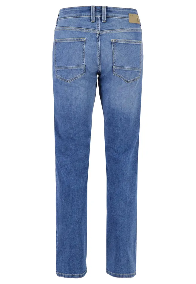 Pants Men FYNCHHATTON Tapered Fit Jeans Black Usedmid Blueblue Bluelight Blue