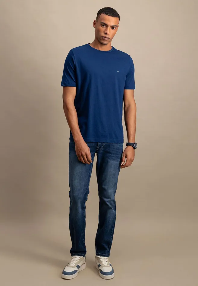 Pants Men FYNCHHATTON Tapered Fit Jeans Black Usedmid Blueblue Bluelight Blue