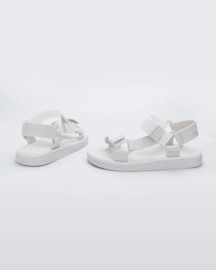 Papete White Women Melissa Sandals